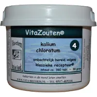 Vitazouten Kalium muriaticum/chloratum VitaZout nr. 04