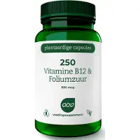 Aov 250 Vitamine B12 & foliumzuur (60 capsules)