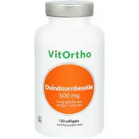 Vitortho Duindoornbesolie 500mg Softgels