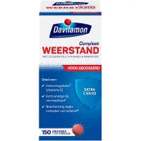 Davitamon Kauwvitamines - Compleet Forte Weerstand 150st