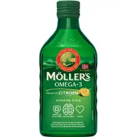 Mollers Omega 3 Levertraan Citroen (250 ml)