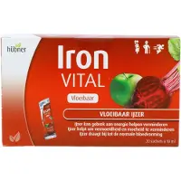 Hubner Iron Vital Vloeibaar IJzer - 20 sachets
