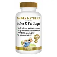 Golden naturals Calcium & Bot Support (180 tabletten)