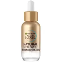 Garnier Ambre Solaire Natural Bronzer Zelfbruinende Gezichtsdruppels - Self-tan drops met opbouwbare bruining - 30 ML