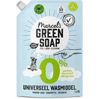 Marcels Green Soap 0% Universeel Wasmiddel Navulling 1 Liter (23 wasbeurten)