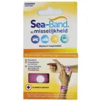Sea band Polsband Bij Misselijkheid Kinderen Roze 1 Paar