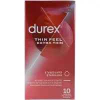 Durex Thin Feel Extra Thin Condooms - 10 Stuks