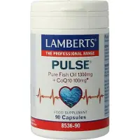 Lamberts Pulse Pure visolie 1300mg + CoQ10 100mg