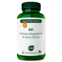 Aov 551 Calcium magnesium & zink citraat 90 vcaps