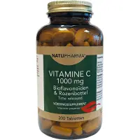 Natupharma Vitamine C 1000mg Bioflavonoïden & Rozenbottel - Time Released