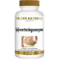 Golden naturals Spijsverteringsenzymen (60 capsules)