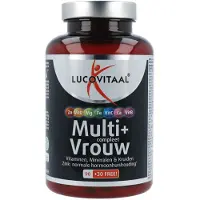 Lucovitaal - Multivitamine Vrowen Maxi 120 St Tabletten