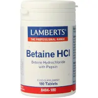 Lamberts Betaïne HCl met Pepsine Tabletten