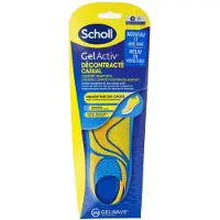 Scholl GelActiv Inlegzolen Casual - Small - Dempende Zooltjes Schoenen Maat 35,5 tot 40,5 - Zolen met GelWave Technologie - 1 Paar