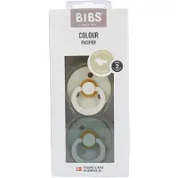 BIBS 2 Anatomical Ivory/Sage | 2 stuks