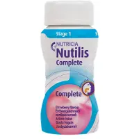 Nutricia Nutilis Complete Aardbei | 4 x 125 ml
