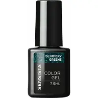 Sensista Color Gel Glimmery Greens 7,5 ml