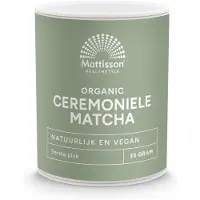 Mattisson healthstyle Ceremoniële Matcha Poeder
