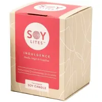 Soylites Soycandle Indulgence - Vanilla, Ginger & Grapefruit