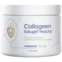 Vitakruid Matcha collageen met sunmatcha & solugel