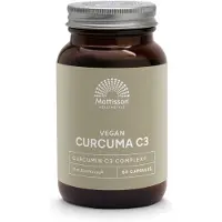 Mattisson Curcumin C3 bioperine 500mg vegan