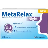Metagenics Metarelax night (30 tabletten)