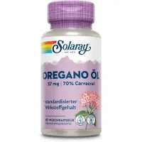 Solaray Oregano Olie Carvacrol Softgels
