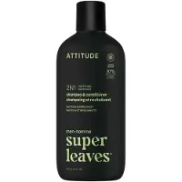 ATTITUDE Super Leaves Men Versterkende 2-In-1 Shampoo & Conditioner