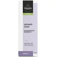 Volatile Hennepzaad koudgeperst basisolie biologisch 100 ml