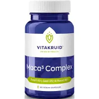 Vitakruid Maca complex zwart/geel/rood (90 capsules)