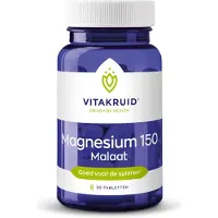 Vitakruid Magnesium 150 Malaat Vitamine B6 (P-5-P)
