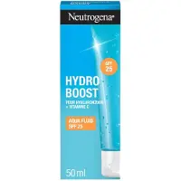 Neutrogena Hydro Boost Aqua Fluid SPF 25 - dagcrème - ultralichte hydratatie en bescherming tegen zonneschade - 1 x 50 ml
