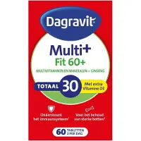 Dagravit Totaal 30 Multi+ Fit 60+ Tabletten