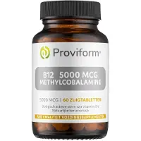 Proviform Vitamine B12 5000mcg methylcobalamine