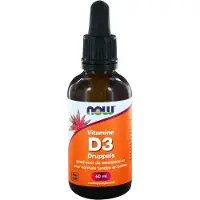 Now Vitamine D3 druppels 400IE (60 ml)