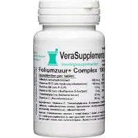 VeraSupplements Foliumzuur+ Complex Tabletten