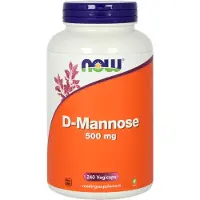 Now D-Mannose 500mg (240 capsules)