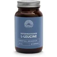 Mattisson healthstyle Gefermenteerde L-Leucine 500mg Capsules