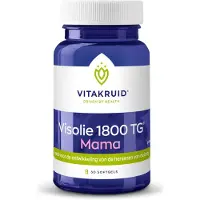 Vitakruid Visolie 1800 TG Mama (30 softgels)
