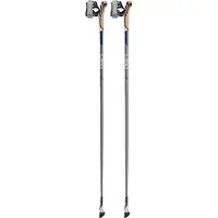 LEKI - Smart Flash - Nordicwalkingstokken 130 cm, grijs/wit