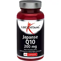 Lucovitaal Supplementen - Q10 Japanse - 200 mg - 60 capsules