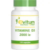 Elvitaal - Elvitum Vitamine D3 2000IE Capsules
