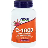 Now C-1000 met rozenbottel en bioflavonoiden (100 tabletten)