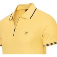 Cappuccino Italia Polo SS Polo Zip Polo Torino Geel