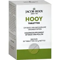 Jacob Hooy Hooyfree 4 Maandenkuur 50 tabletten