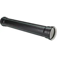 BAMPI Tubo 2 bekers, diameter 90 mm, ultrasilentieus, lengte 200 cm