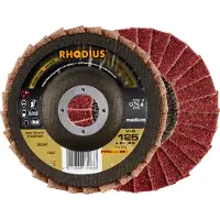 Rhodius - Vlieslamellenschijf - Medium - Pro - 125 x 22,23 mm - VLS
