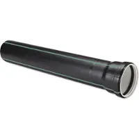 BAMPI Tubo 1, beker met diameter 110, ultrasilentieus, lengte 200 cm