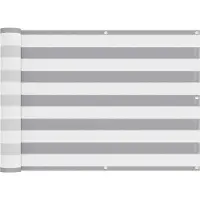 vidaXL Balkonscherm 75 x 600 cm Oxford Stof Rechthoekig