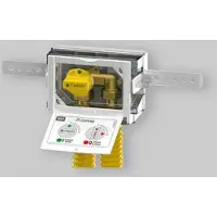 Teco Gasafsluitventiel, inbouwmodel, "U"-vorm, K2.1, , 3/4" - DN15
